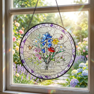 Birth Flower Suncatcher